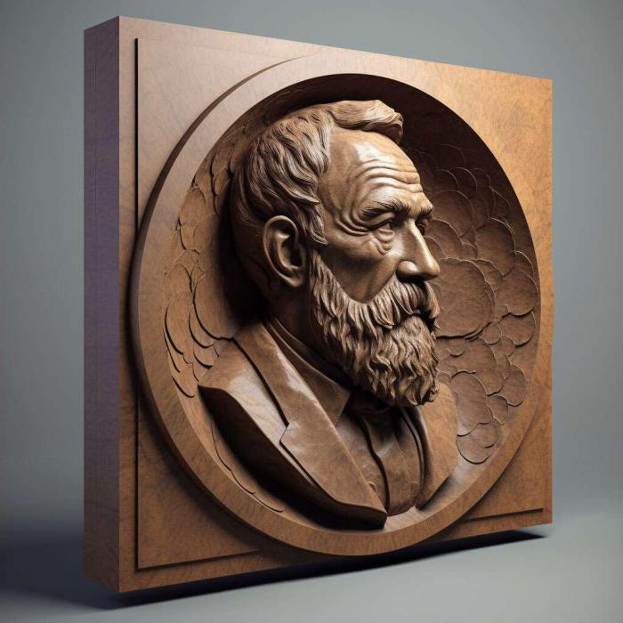 نموذج ثلاثي الأبعاد لآلة CNC 3D Art 